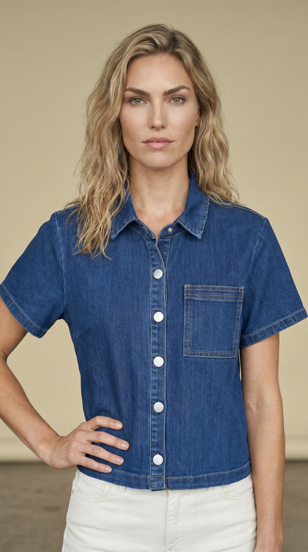Sunday Edition Denim Short Sleeve - JT8007