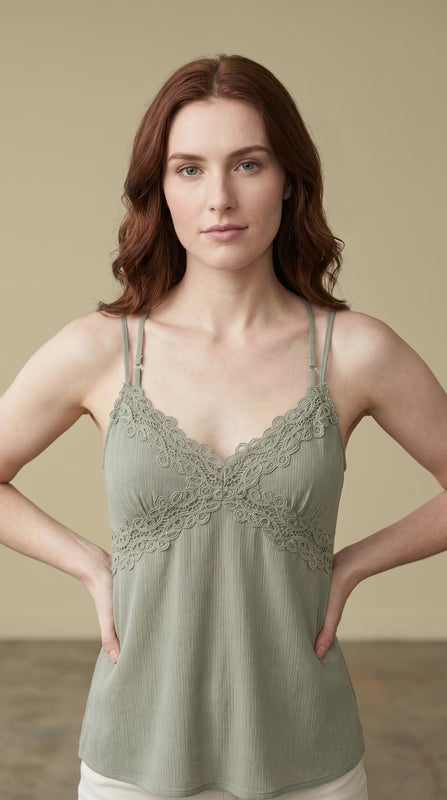 Panhandle Slim Lace Tank BW20T08770