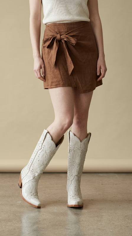 Mustard Seed Side Bow Skort S25723