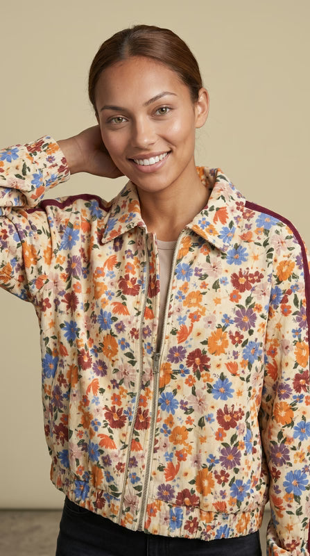 Sew In Love Floral Jacket ET16387