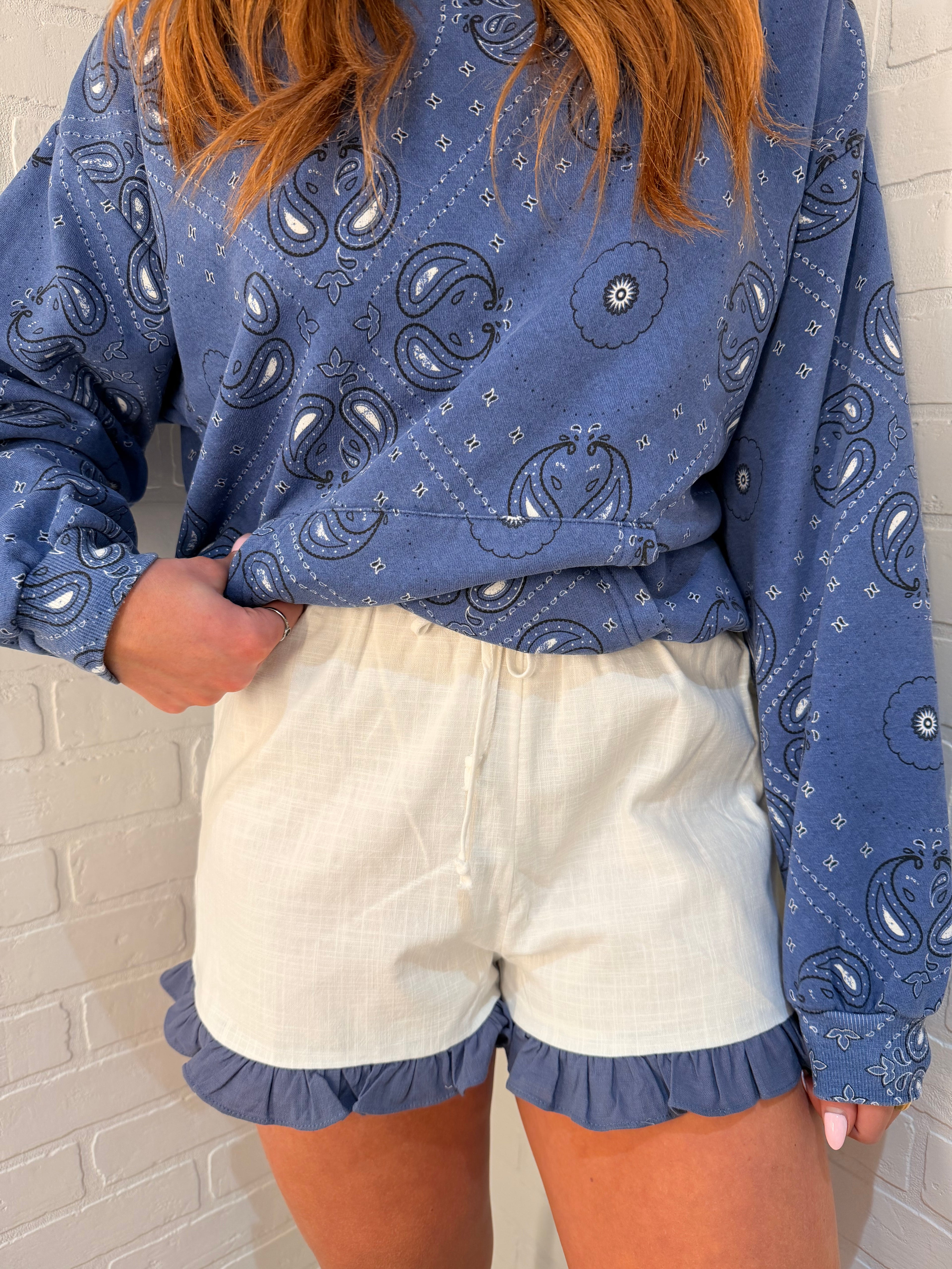 Miou Muse Ruffled Shorts P6103ST