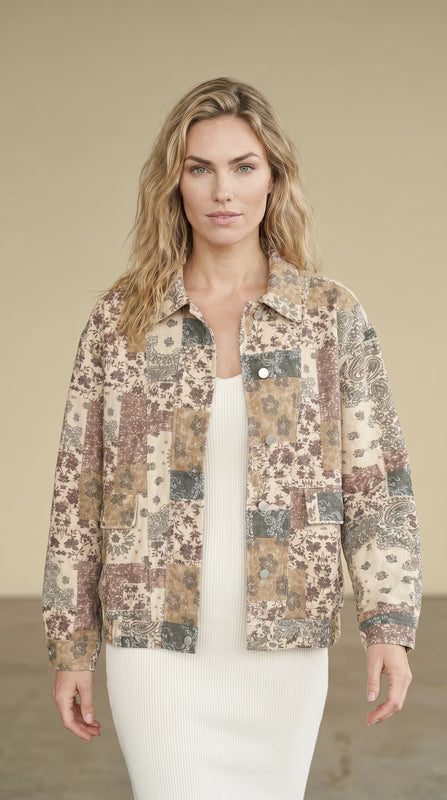 Taelynn Printed Jacket PJ70225T