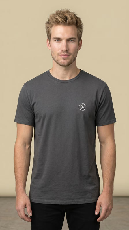 Hooey Mens Tshirt GT2602DKGY