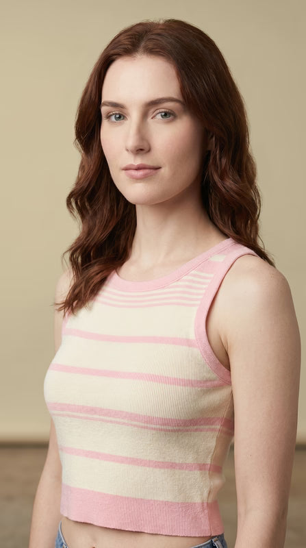 Knit Striped Tank Top