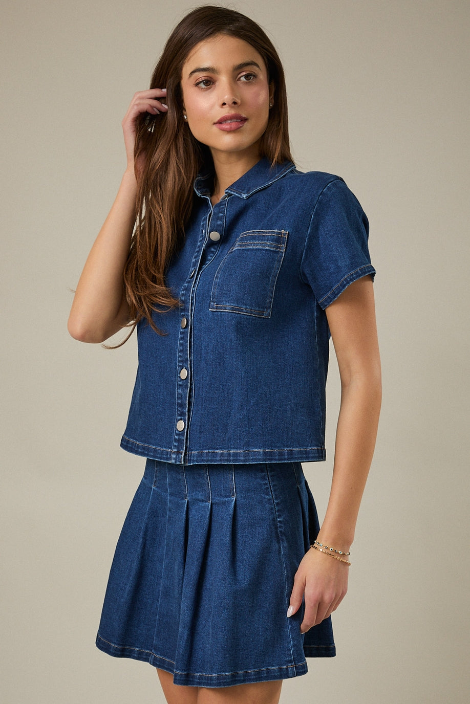 Sunday Edition Denim Short Sleeve - JT8007