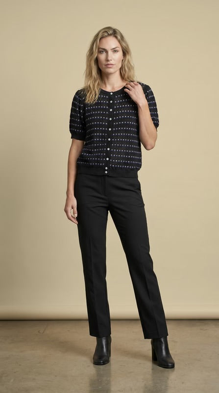 &Merci Button Sweater- MSW11254