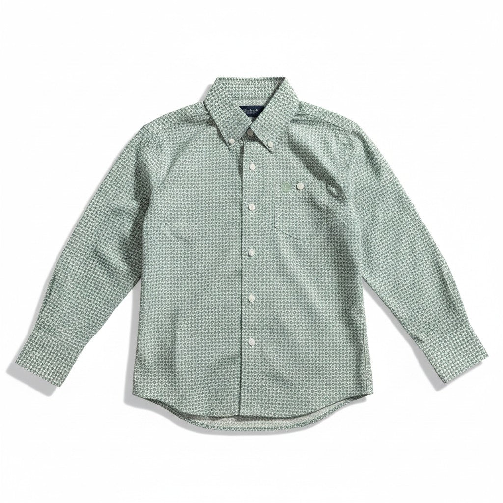 Wrangler Boys' Long Sleeve Western Shirt