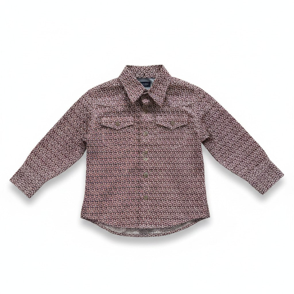 Wrangler Boys' Long Sleeve Western Shirt