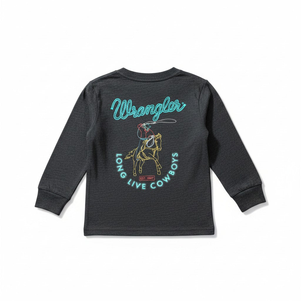 Wrangler Boys' Long Sleeve Graphic Tee