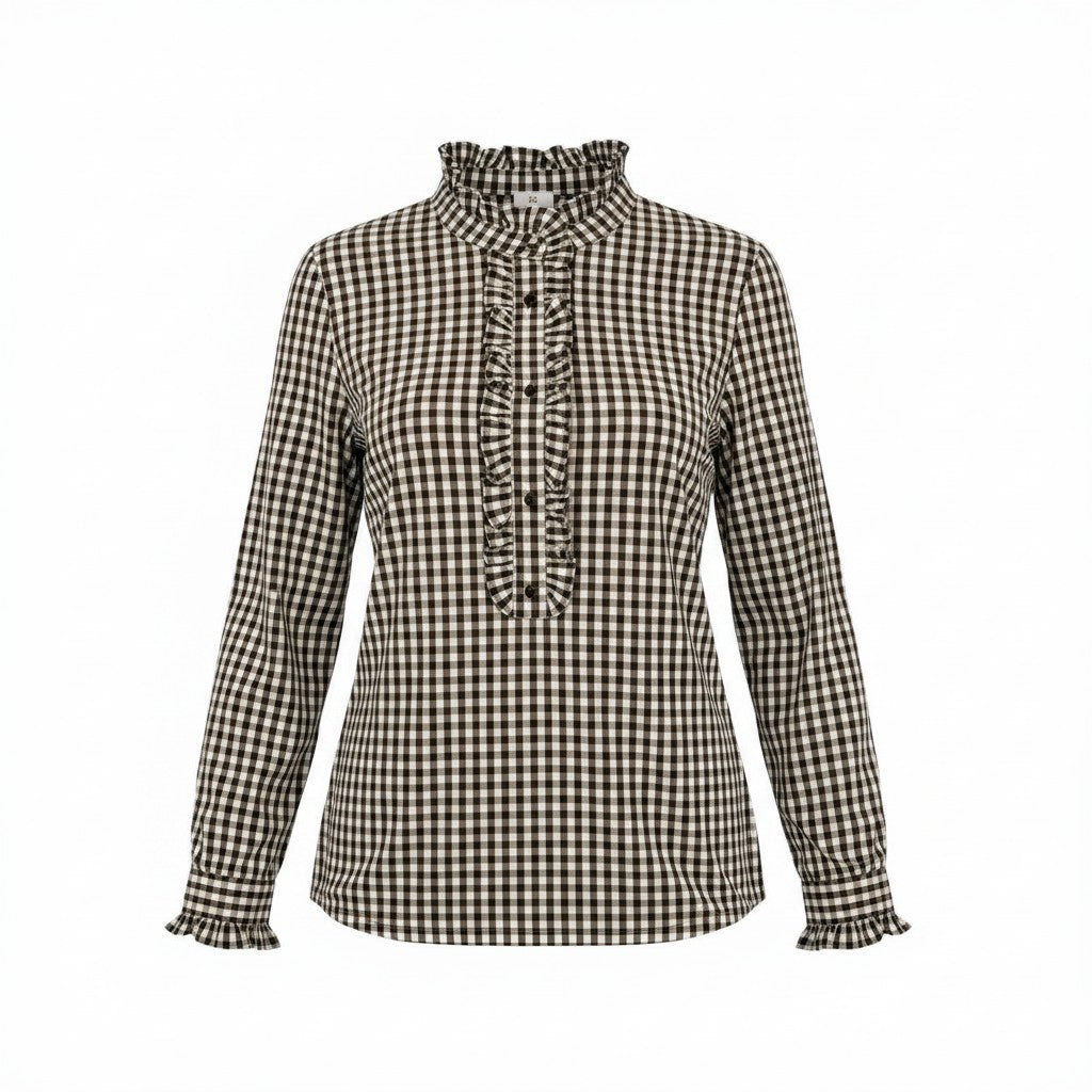 Little Daisy Closet Wmns Plaid Shirt LD2556644