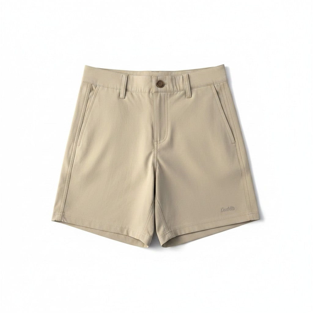 Fieldstone- YTH Shorts Stone- C104Y