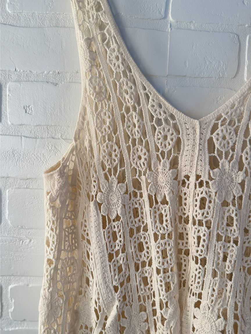 EmberLoom Boho Crochet Tank