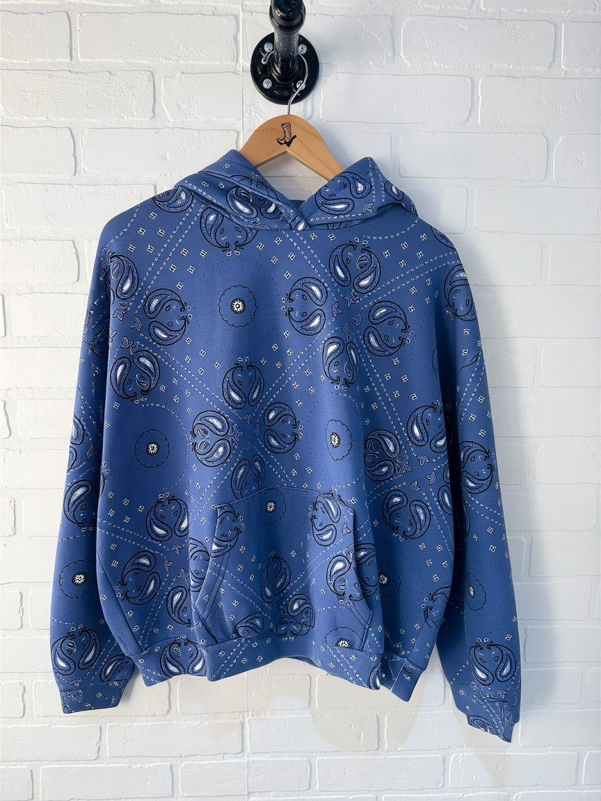 Cali1850 Navy Bandana Sweatshirt 21273JFT0660