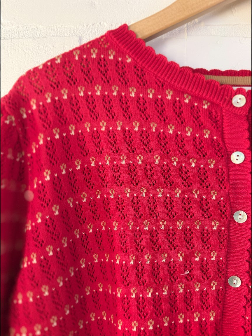 &Merci Button Sweater- MSW11254