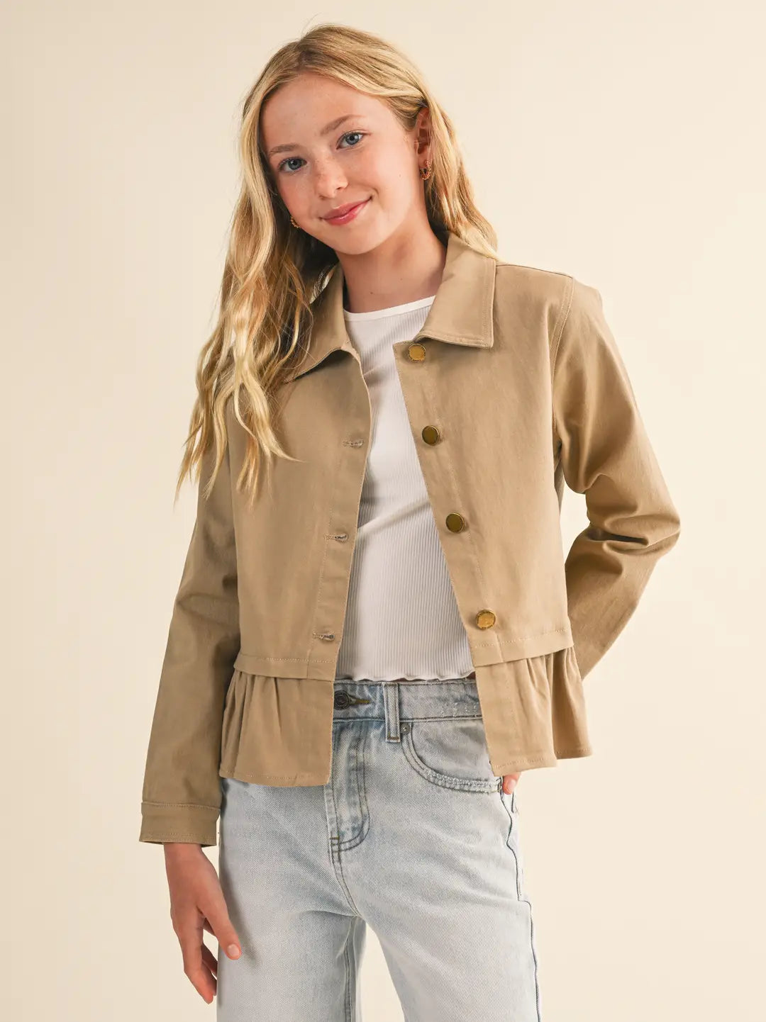 Heart & Arrow Girls Jacket KT2722