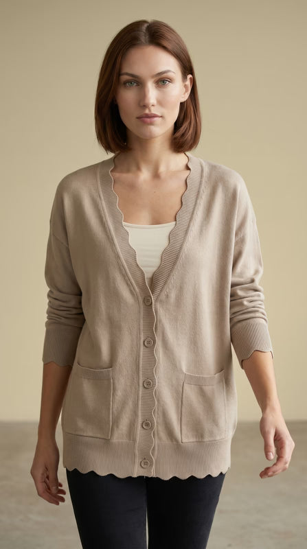 Cardigan- Brown- FRMD296