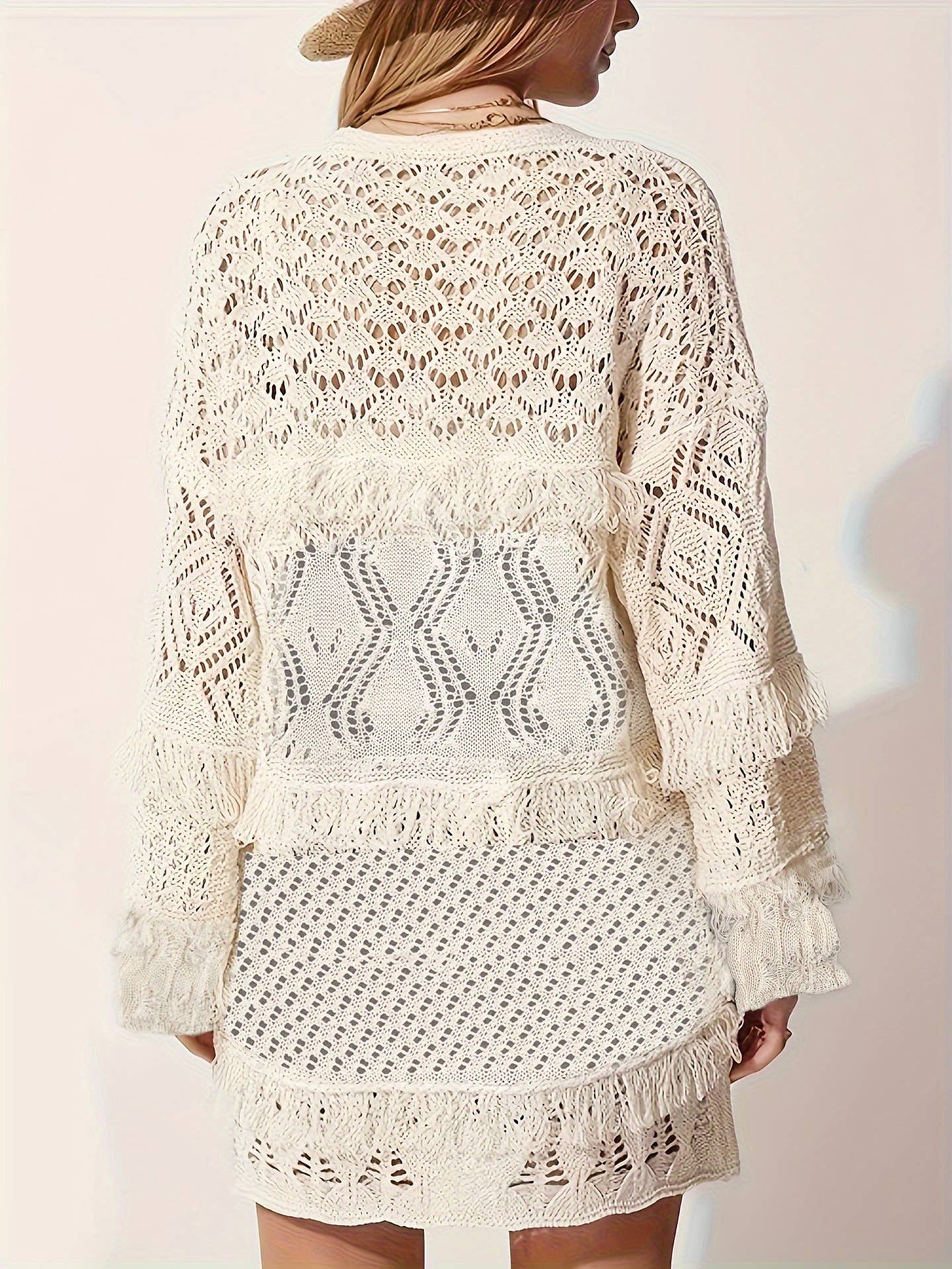 Wholesalesir Cardigan- Beige FRXC338