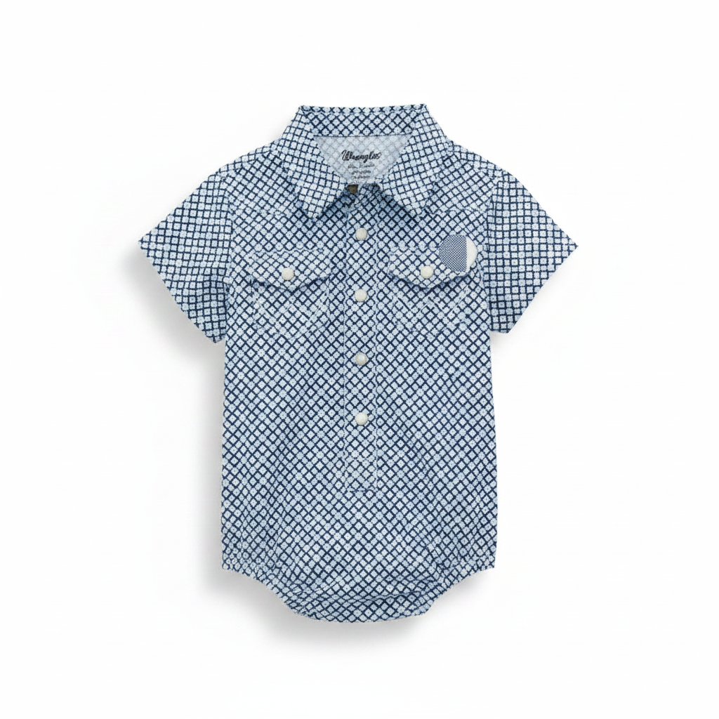 Wrangler Baby Boys' Western Onesie