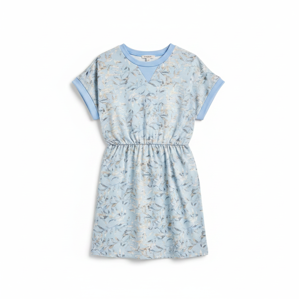 Good Girl Girls' Blue Floral Dress