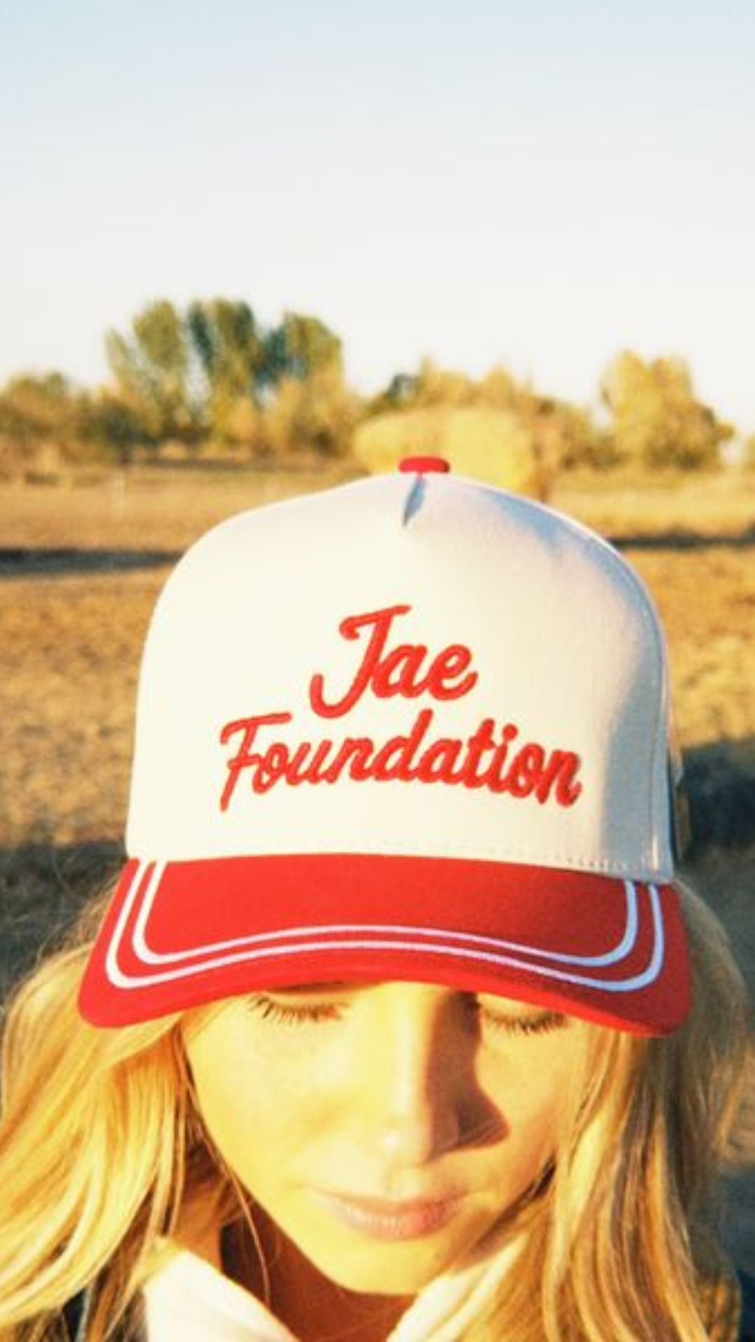 Jae Foundation Embroidered Stripe Hat