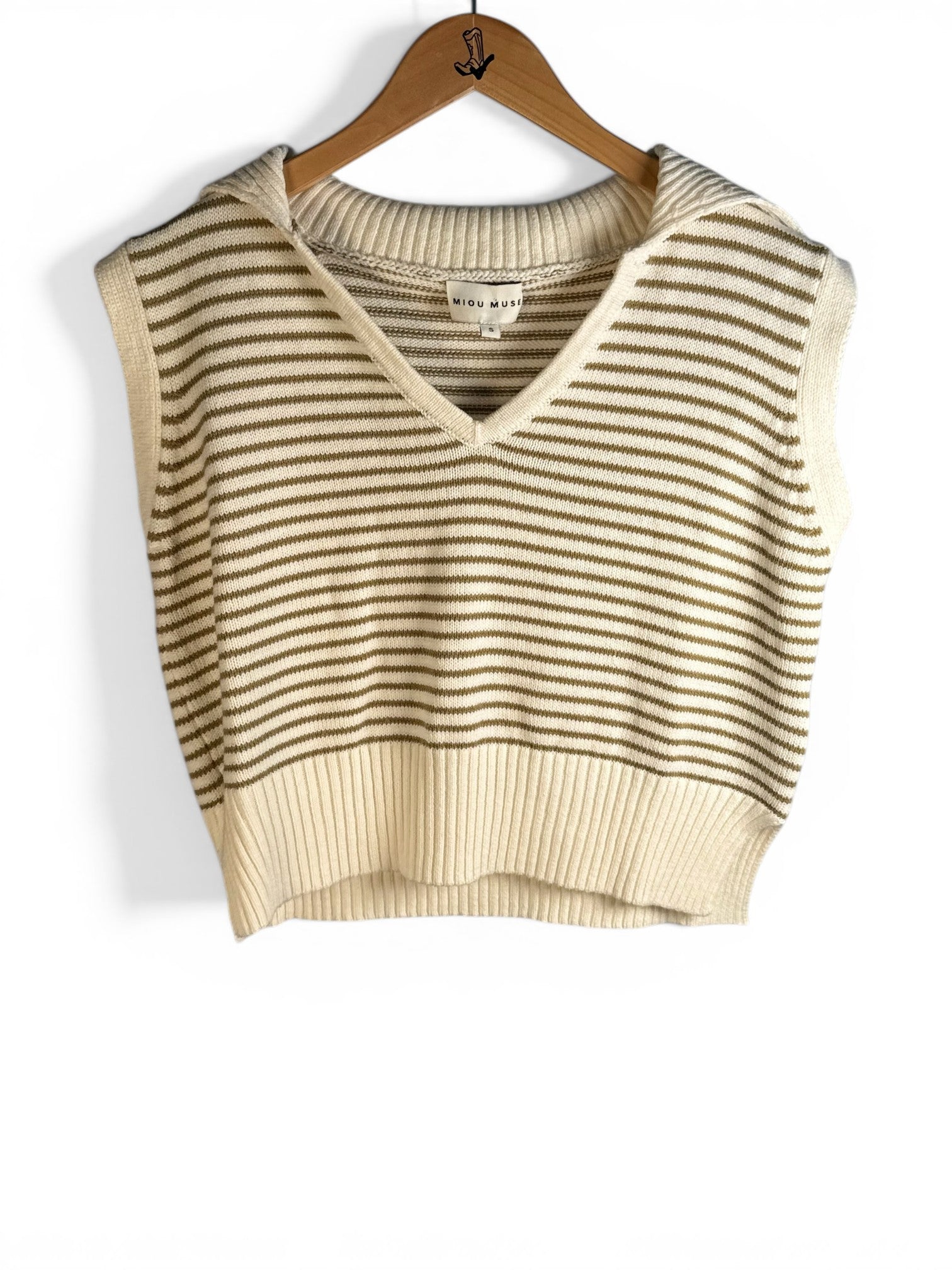 Miou Muse Striped Top T3789